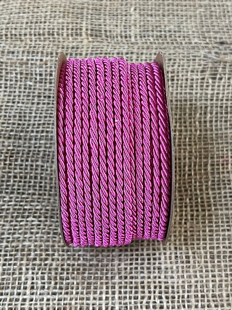 Provázek dekorační 3mm / 9m amaranth